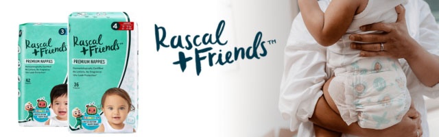 FREE Rascal + Friends Nappy Pack