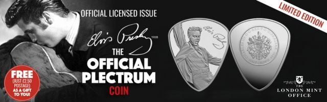 FREE Elvis Presley Plectrum Coin