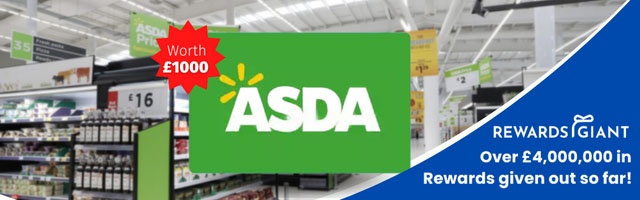 Earn £1000 towards your Asda shop!
